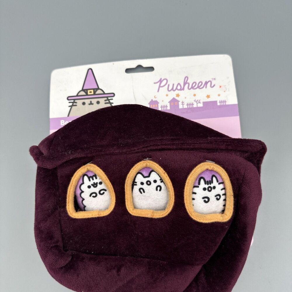 Pusheen The Cat Hideaway Pet Toy Culturefly Plush House Halloween Witch